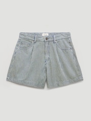 Hush Blue Larissa Stripe Denim Shorts - Image 6 of 6
