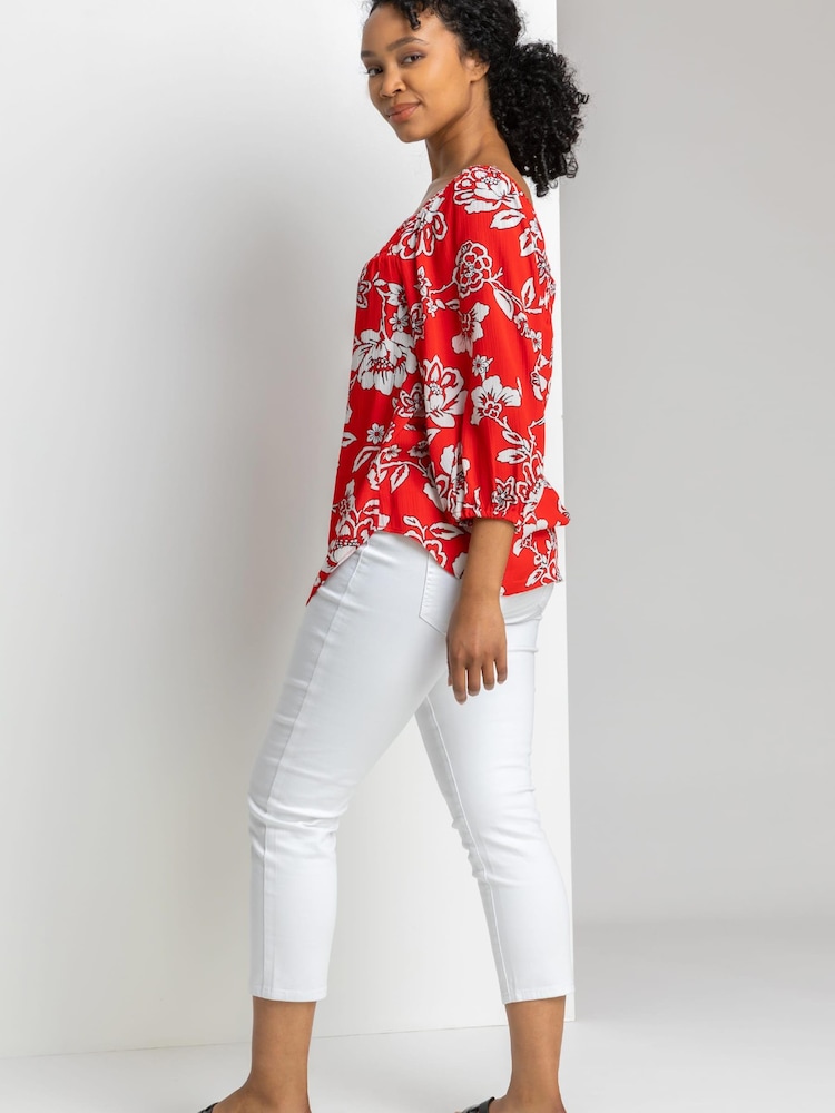 Roman White Petite Cropped Jegging - Image 4 of 5