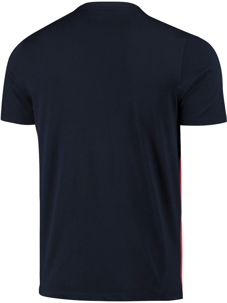 Red Bull Racing Unisex Red Oracle Bull Racing Colourblock 100% Cotton T-Shirt - Image 3 of 3