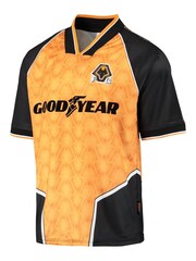 Fanatics Gold Wolverhampton Wanderers 1996 Retro Football Shirt - Image 2 of 3
