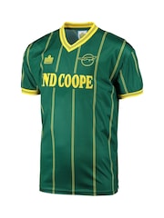 Fanatics Green Leicester City 1984 Away Admiral Retro Football Shirt - Image 2 of 3