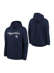 Fanatics Blue New York Yankees  Swoosh Neigborhood Hoodie - Image 1 of 3