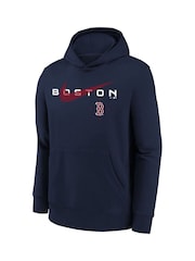 Fanatics Boston Red Sox  Swoosh Neigborhood Blue Hoodie - Image 2 of 3