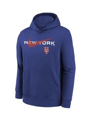 Fanatics Blue New York Mets  Swoosh Neigborhood Hoodie - Image 2 of 3