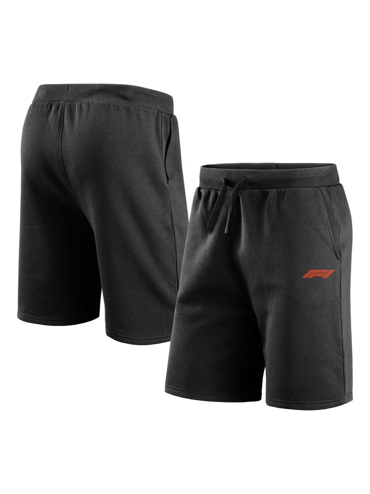Formula 1 Essentials Black Sweat Shorts - Image 1 of 3