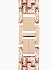 Sekonda Womens Monica 22mm Analogue Gold Tone Watch With Case And Alloy Bracelet With White Dial - Image 6 of 6