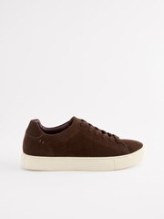 Brown Minimal Trainers - Image 2 of 5