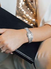 Sekonda Womens Silver Tone Monica 21mm Analogue Watch With Case And Alloy Bracelet With White Dial - Image 1 of 6
