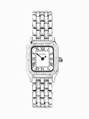 Sekonda Womens Silver Tone Monica 21mm Analogue Watch With Case And Alloy Bracelet With White Dial - Image 2 of 6