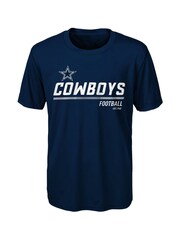 Fanatics Blue Dallas Cowboys Engage Poly Dri-Tek T-Shirt - Image 1 of 1