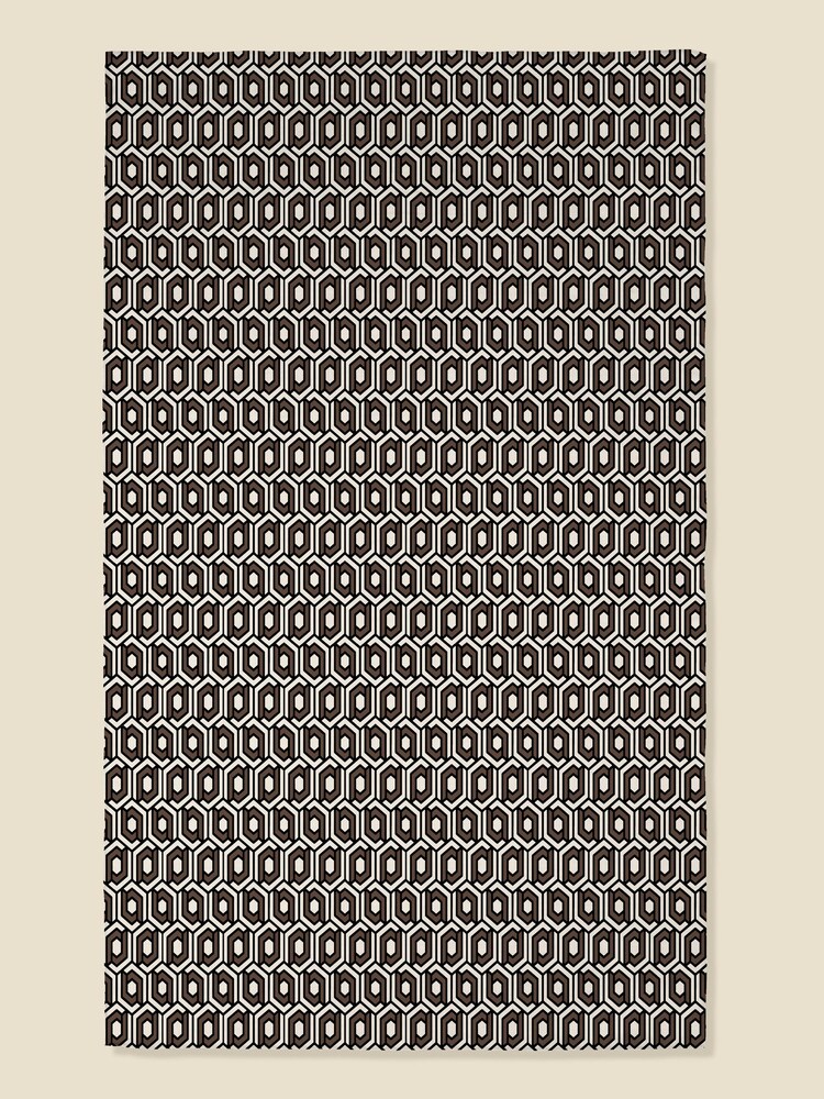 Sosandar Natural Geometric Print Contrast Trim Scarf - Image 3 of 3 Sosandar Natural Geometric Print Contrast Trim Scarf - Image 3 of 3