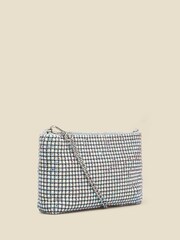 Sosandar Metallic Rhinestone Clutch Bag - Image 2 of 4