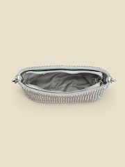 Sosandar Metallic Rhinestone Clutch Bag - Image 4 of 4