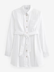 Seraphine Hilde 100% Cotton Justine White Shirt - Image 8 of 8