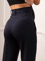 Seraphine Blue Tapered Maternity Trousers - Image 7 of 7