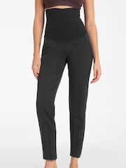Seraphine Tapered Black Maternity Trousers - Image 3 of 5