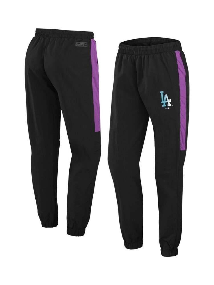 Fanatics Los Angeles Dodgers Crossover Woven Black Joggers - Image 1 of 3
