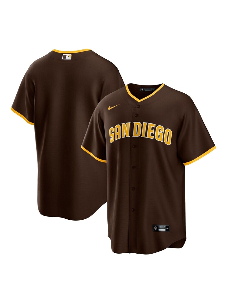 Fanatics San Diego Padres Official Replica Alternate Brown Jersey - Image 1 of 3