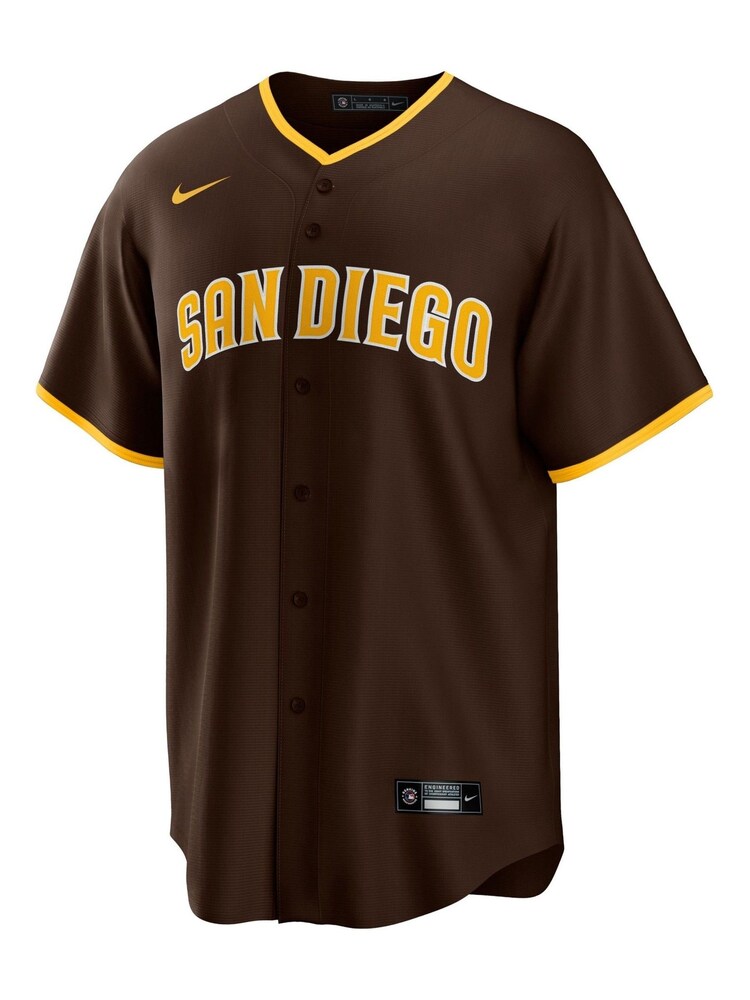 Fanatics San Diego Padres Official Replica Alternate Brown Jersey - Image 2 of 3
