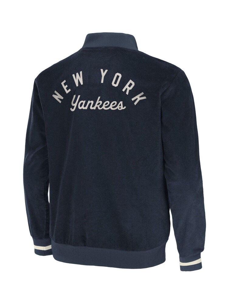 Fanatics Blue New York Yankees Cord Bomber Jacket - Image 3 of 3
