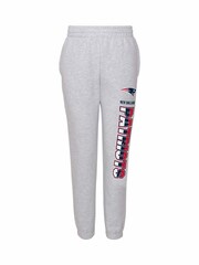 Fanatics Grey New England Patriots Game Time Joggers - Image 2 of 3