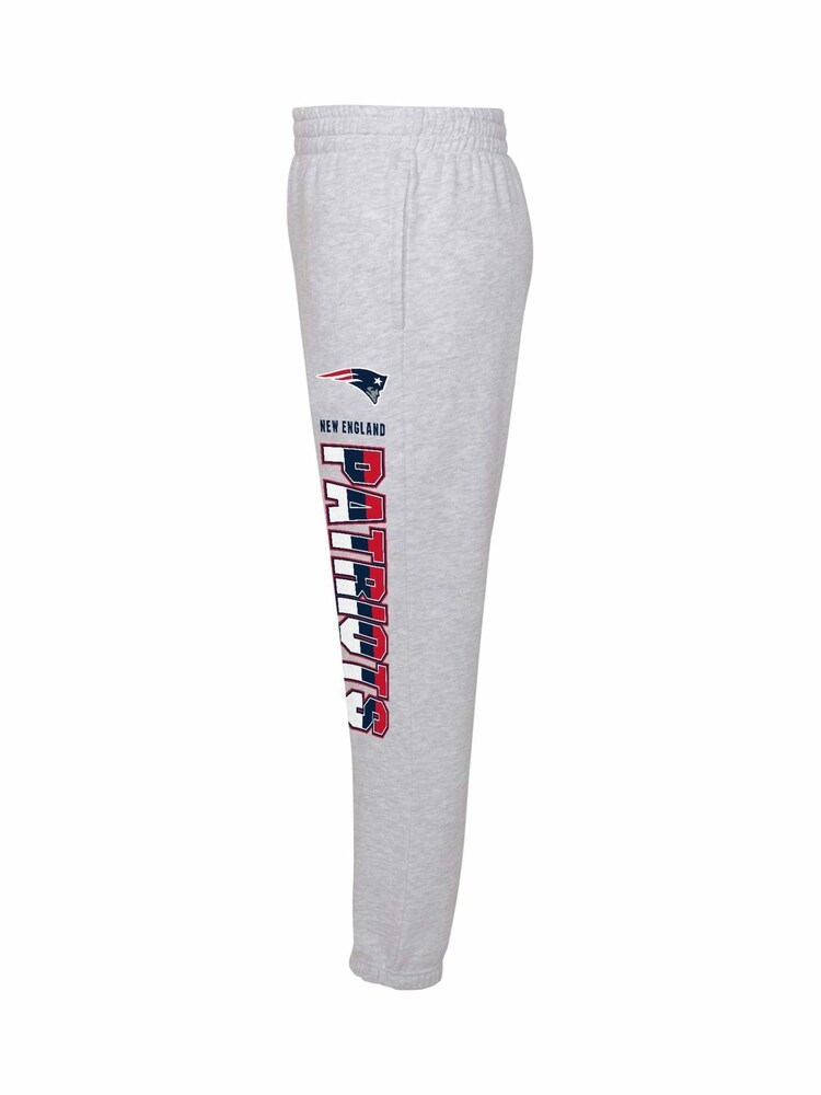 Fanatics Grey New England Patriots Game Time Joggers - Image 3 of 3