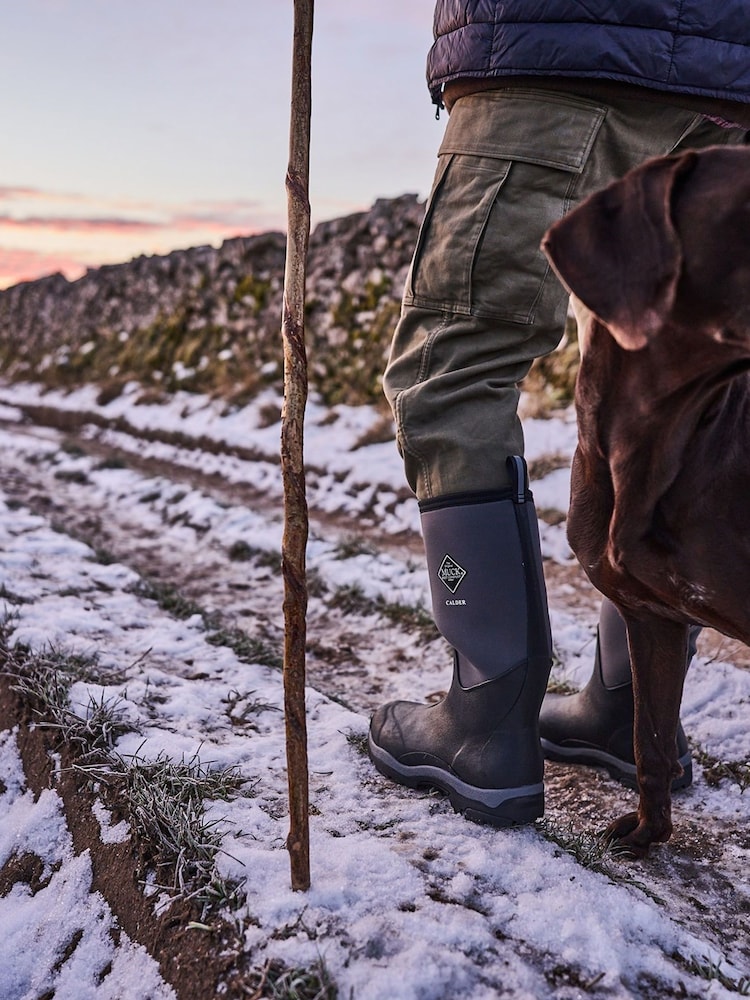 Muck Boots Calder Black Wellies - Image 8 of 8