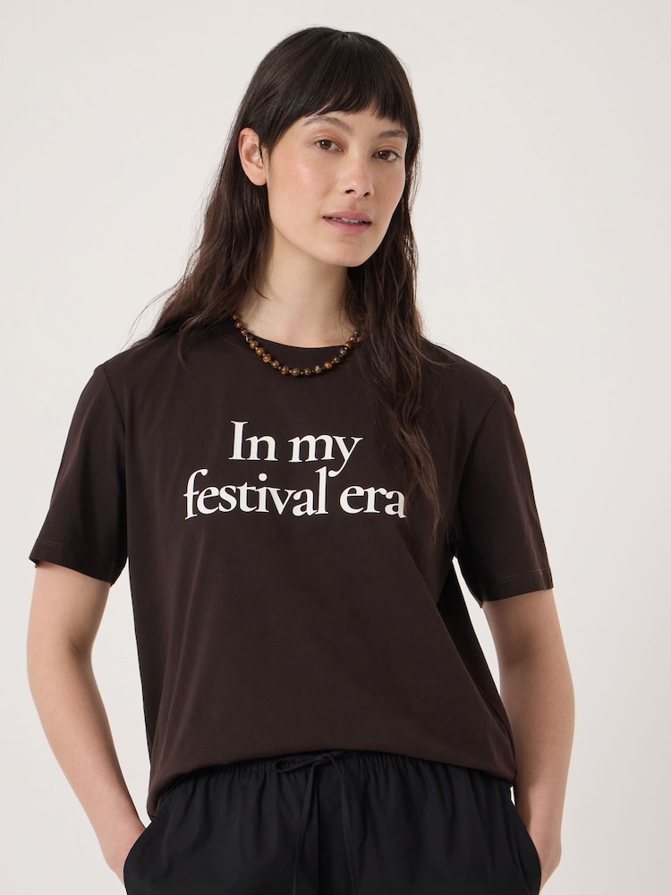 Hush Brown In My Festival Era Graphic T-Shirt - Image 1 of 5