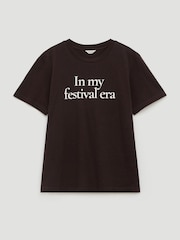Hush Brown In My Festival Era Graphic T-Shirt - Image 5 of 5