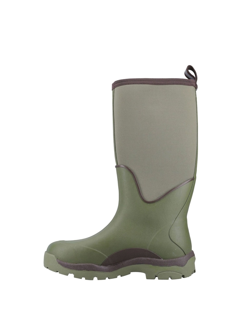 Muck Boots Green Calder Wellies - Image 2 of 7