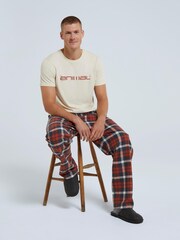 Animal Orange Kickback Mens Organic Pyjama Set - Image 4 of 4