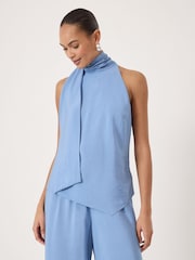 Hush Blue Haven Halter Neck Air Flow Top - Image 1 of 5