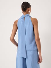 Hush Blue Haven Halter Neck Air Flow Top - Image 2 of 5