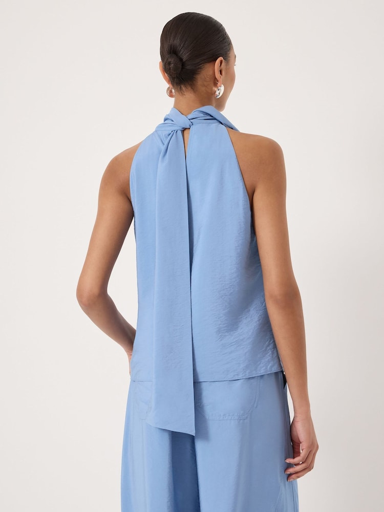 Hush Blue Haven Halter Neck Air Flow Top - Image 2 of 5