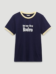 Hush Blue Not My First Rodeo Graphic T-Shirt - Image 5 of 5