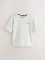 smALLSAINTS Black/White Script Crew Neck Relaxed T-Shirts 3 Pack - Image 5 of 7