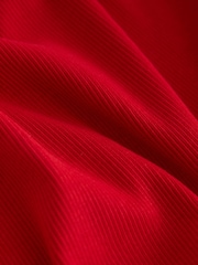 Red Trim Hardware Detail Racer Ribbed Vest Top - Image 2 of 3