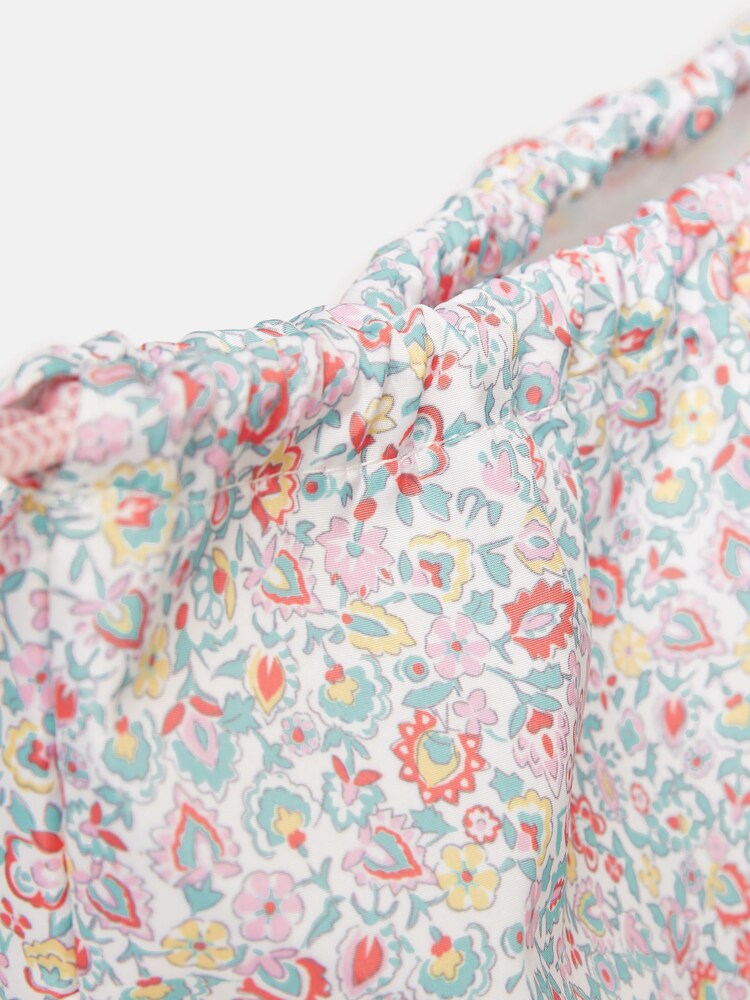 Joules Sandwell Multi Printed Drawstring Bag - Image 4 of 4