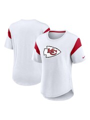 Fanatics NFL Kansas City Chiefs Slub Fashion White Top - Image 1 of 3