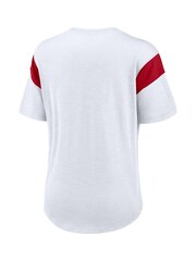 Fanatics NFL Kansas City Chiefs Slub Fashion White Top - Image 3 of 3
