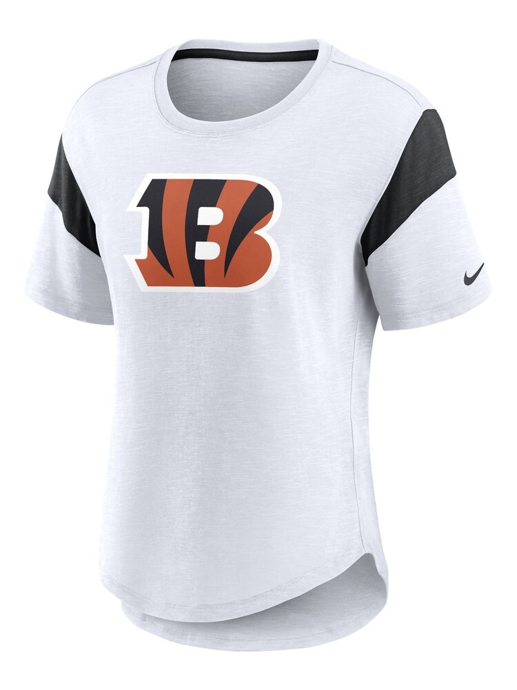 Fanatics NFL Cincinnati Bengals Slub Fashion White Top - Image 2 of 3