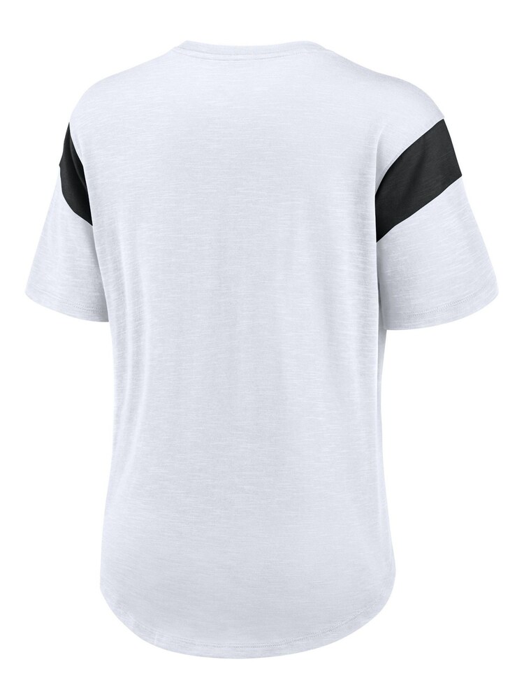 Fanatics NFL Cincinnati Bengals Slub Fashion White Top - Image 3 of 3