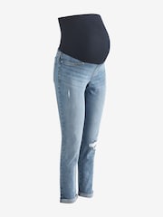 Seraphine Blue Post Maternity Boyfriend Jeans - Image 6 of 6