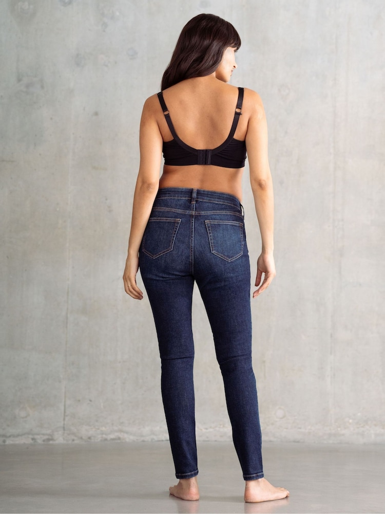 Seraphine Blue Maternity Skinny Jeans - Image 3 of 3