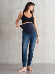 Seraphine Blue Skinny Maternity Jeans - Image 4 of 6
