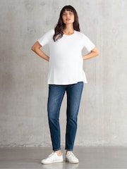 Seraphine Blue Skinny Maternity Jeans - Image 5 of 6