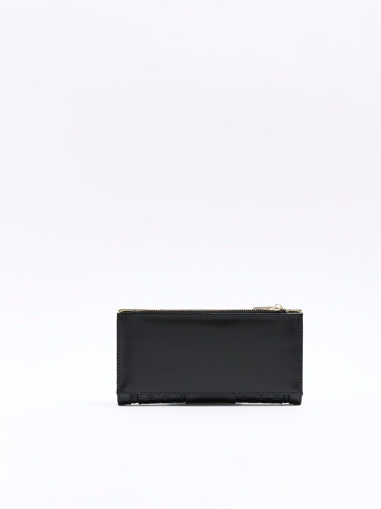 River Island Black Embossed Monogram Purse - Image 2 of 5