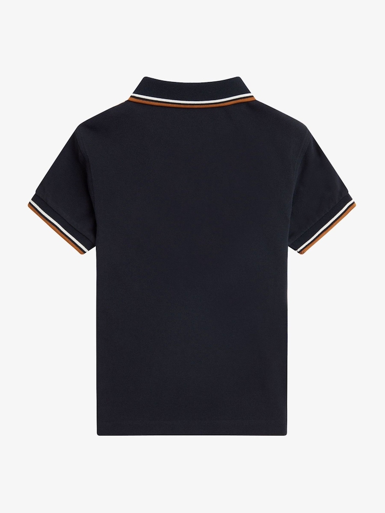 Fred Perry Kids Twin Tipped Polo Shirt - Image 2 of 3