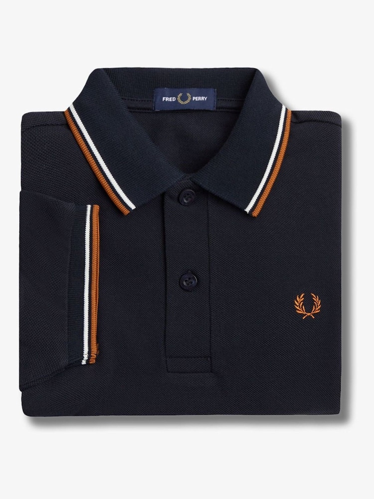 Fred Perry Kids Twin Tipped Polo Shirt - Image 3 of 3