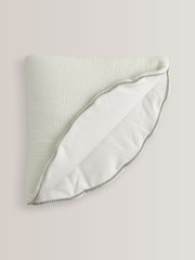 Sage Green Pom Baby Mat - Image 4 of 6